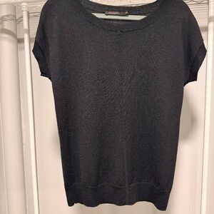 The limited merino wool short sleeve sweater